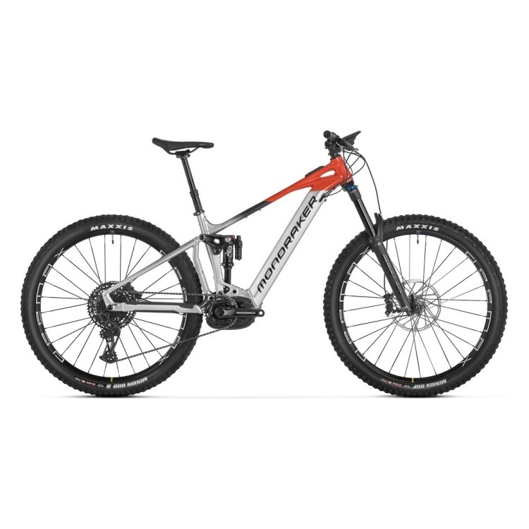 Електровелосипед MONDRAKER CRAFTY R 29" 160mm, 750Wh Bosch Performance CX Smart, Silver/Red, M, 10.24394