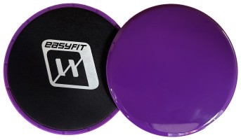 Диски для глайдингу EasyFit фіолетові (пара)