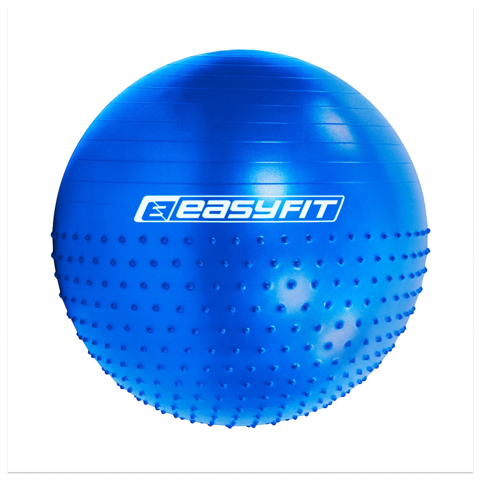 Фитбол 85 см EasyFit Hybrid синий (фитбол полумассажный), EFIT_EF-3013-BL