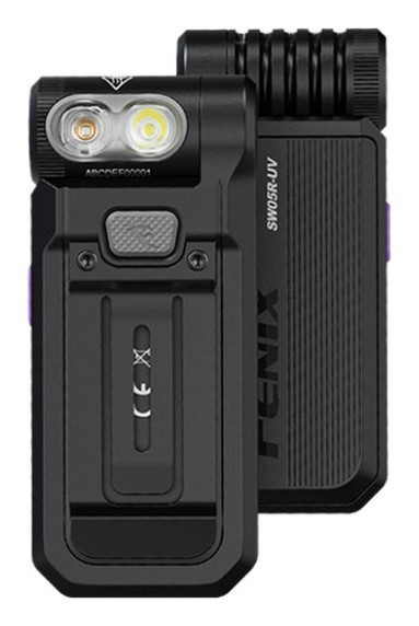 Ліхтар ручний Fenix SW05R-UV LED чорний, FNR_SW05R-UVL