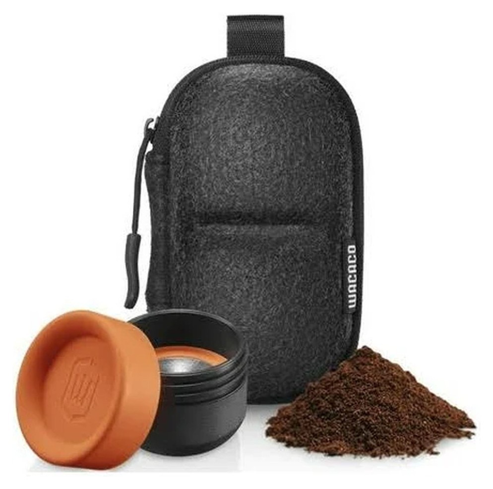 Два додаткових фільтра-кошика у чохлі для портативної кавоварки Wacaco Minipresso GR2, FNR_WMINICASE_BASC