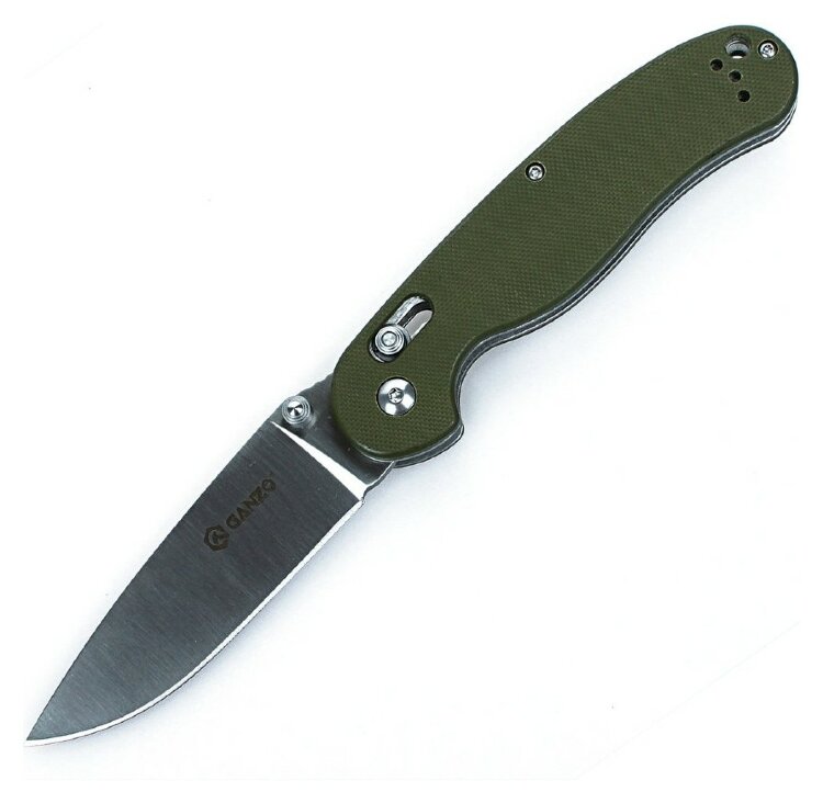 Нож складной Ganzo G727M зеленый, FNR_G727M-GR