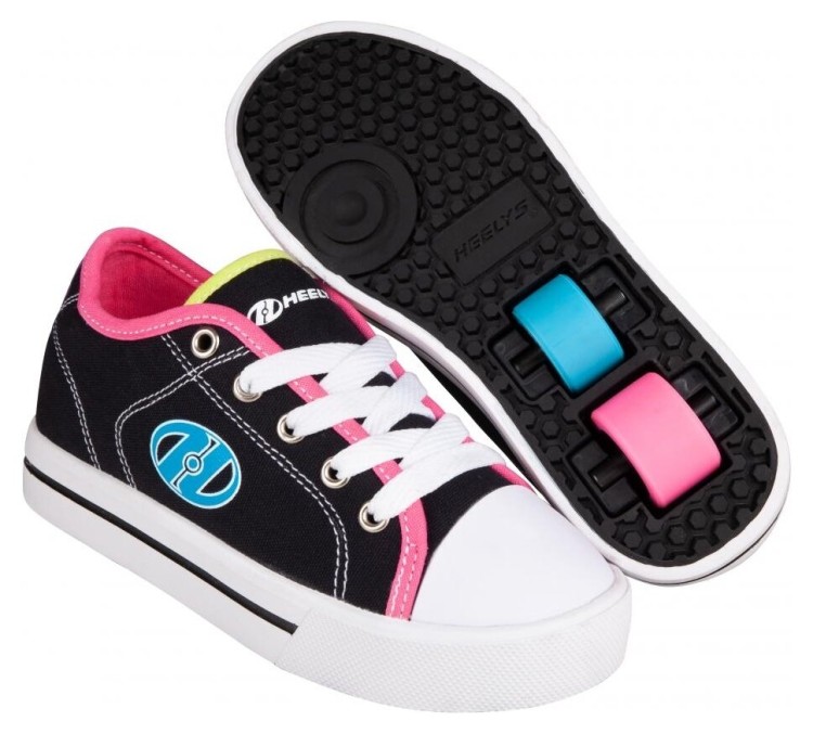 Роликовые кроссовки Heelys X2 Classic X2 HE100853 Black Multi, 3950111