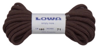 LOWA шнурки Zephyr 180 cm коричневый