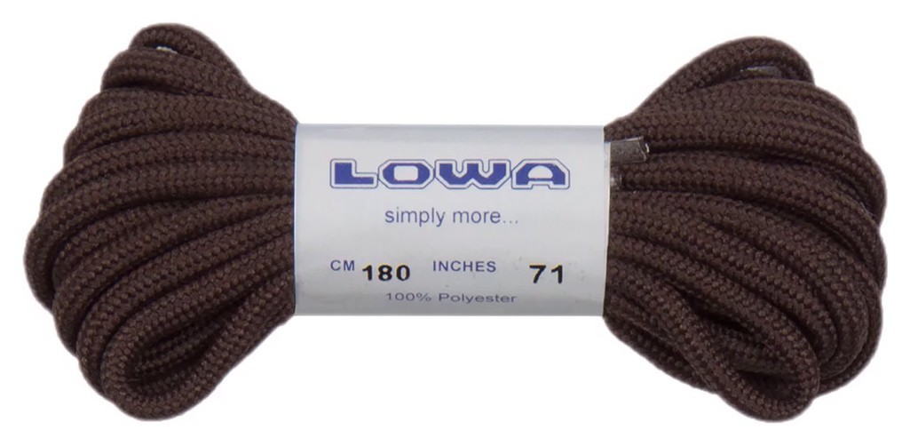 LOWA шнурки Zephyr 180 cm коричневый, 830502-0493