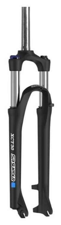 Вилка 29" AL 1-1/8 AM hydraulic lock out-шток-260мм ход-100мм под диск.торм. под эксцентрик SUNTOUR XCT 30-HLO-DS 2022 (черный), FRK-29-371