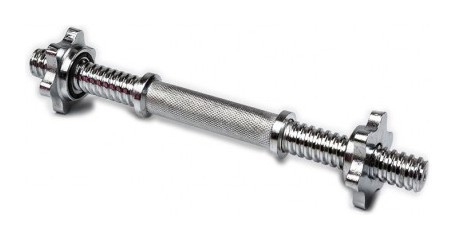 Гантельний гриф  EasyFit 35 см, Ø 25 мм хромований, EFIT_EF-8050