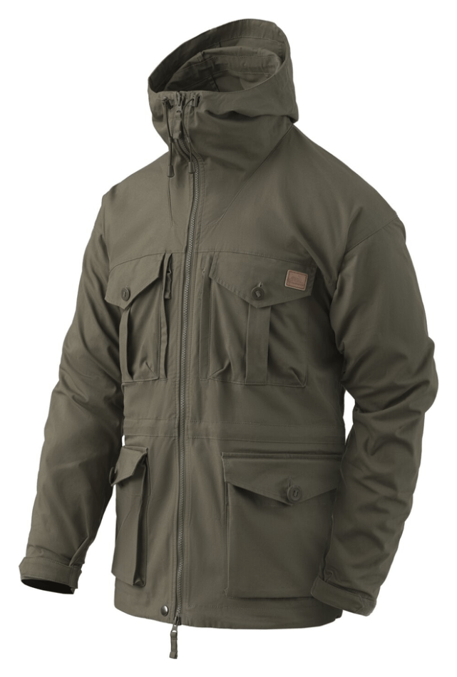 Куртка Helikon-Tex SAS Smock - Duracanvas - Taiga Green, розмір XL, FNR_KU-SAS-DC-09-B06