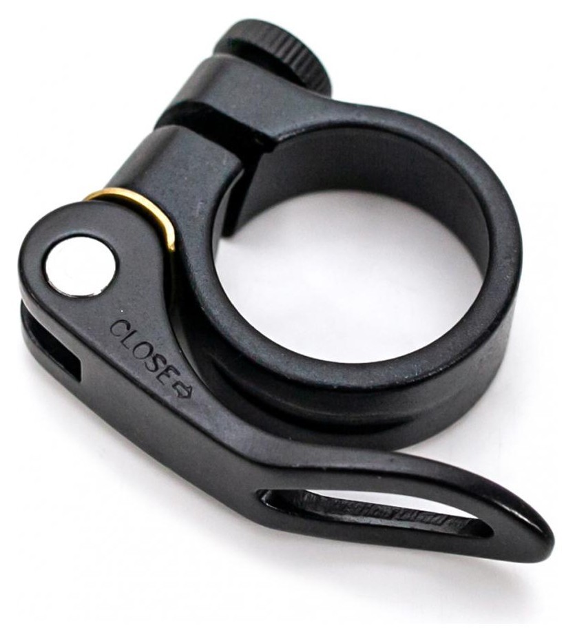 Хомут п/сід 31.8мм з ексцентриком Yeechang YC07+YC161 (чорн.), QRX-001