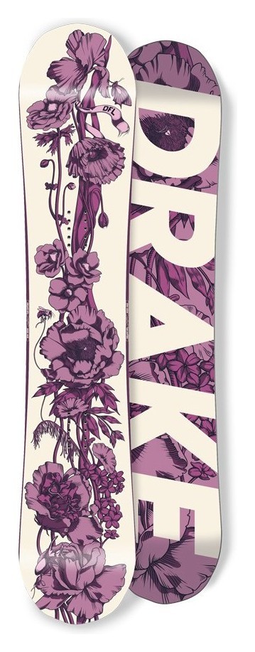 Сноуборд Drake DFL 145 Violet/white (76221040), RCH_20194