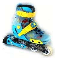 Ролики раздвижные (р33-36) профессиональные Bavar Sport (голубой)