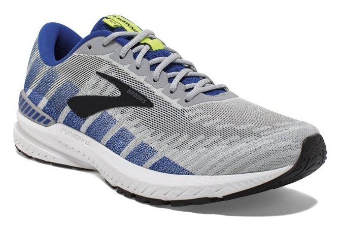 Кросівки чоловічі Brooks RAVENNA 10 M 47.5 (13.0US) Alloy/blue/nightlife (1102981D082), RCH_14848