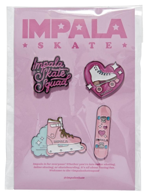 Брелоки Impala Skate Enamel Pin Pack Assorted, FRD.036948