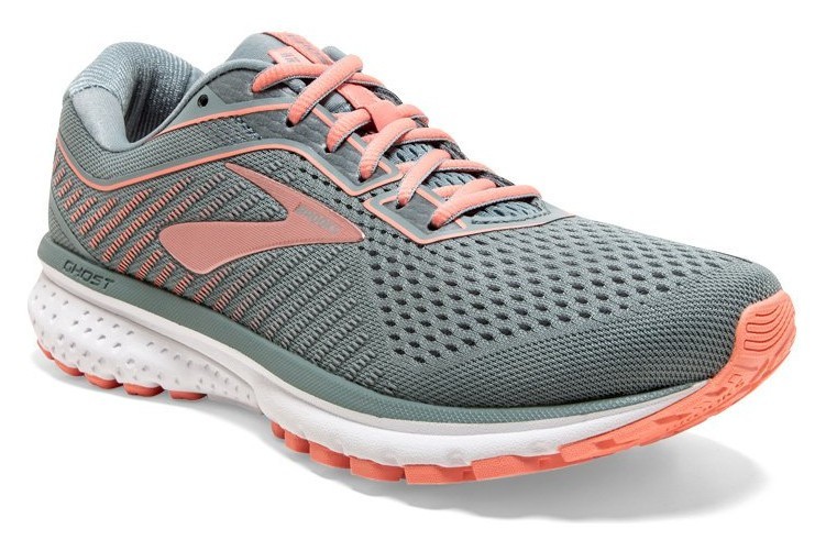 Кроссовки женские Brooks GHOST 12 W 36.5 (6.0US) Lead/grey/desert (1203051B018), RCH_15320