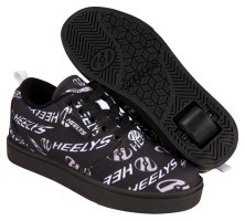 Роликовые кроссовки Heelys Pro 20 Prints HE101139 Black White Grey Swirl Logo