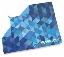 Lifeventure полотенце Soft Fibre Triangle blue Giant