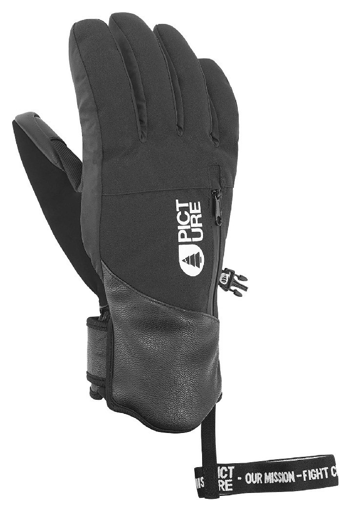 Picture Organic рукавички лижні Madson black 10, GT0177A-10