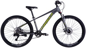Велосипед AL 26" Formula ZEPHYR 3.0 DD CS рама-14" сіро-зелений 2025