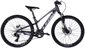 Велосипед AL 26" Leon SUPER JUNIOR DD CS рама-13" чорний 2025