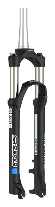 Вилка 29" 1,5-1,1/8" AM с лок. disc шток-272мм ход-100мм SUNTOUR XCR32-LO (черный (м)), FRK-29-253