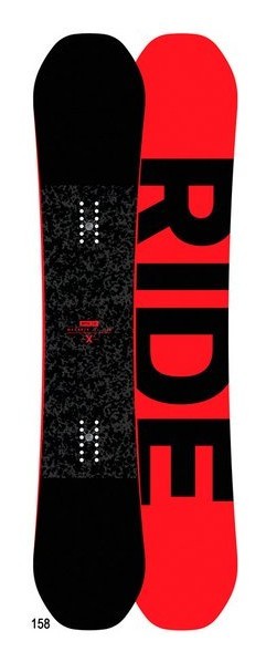 Сноуборд Ride MACHETE 158 Black/Red (12A0013.1.1), RCH_21626