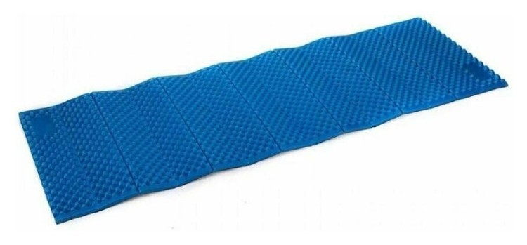 Коврик складной IXPE Naturehike NH19QD008, алюминиевая пленка, 185x56х1,8 см, голубой, FNR_6927595738108