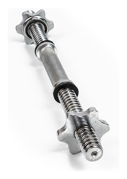 Гантельний гриф EasyFit 45 см Ø 25 мм хромований, EFIT_EF-8048