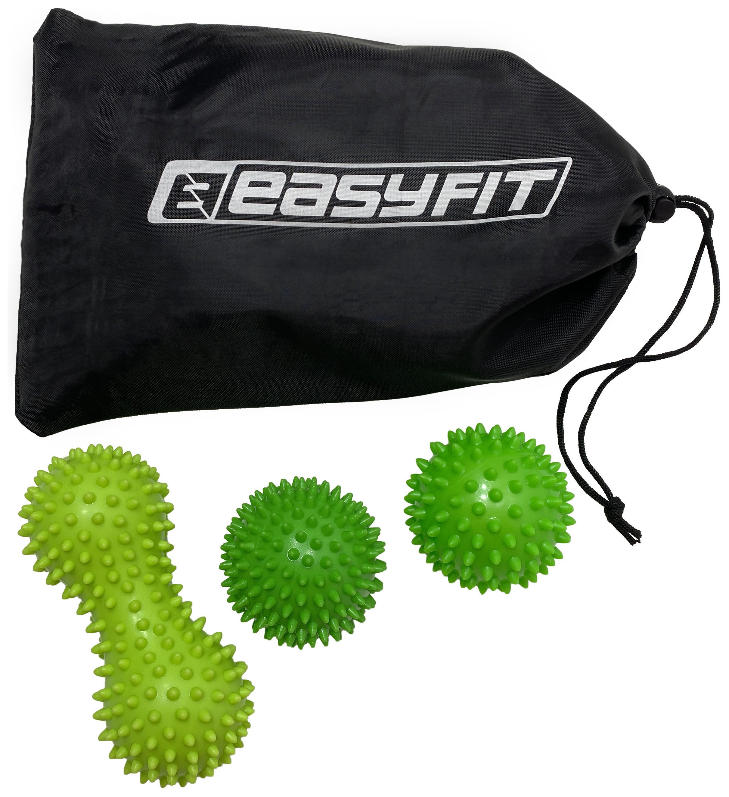 Набір для масажу та МФР EasyFit PVC Set-3 у сумочці, EFIT_EF-7084