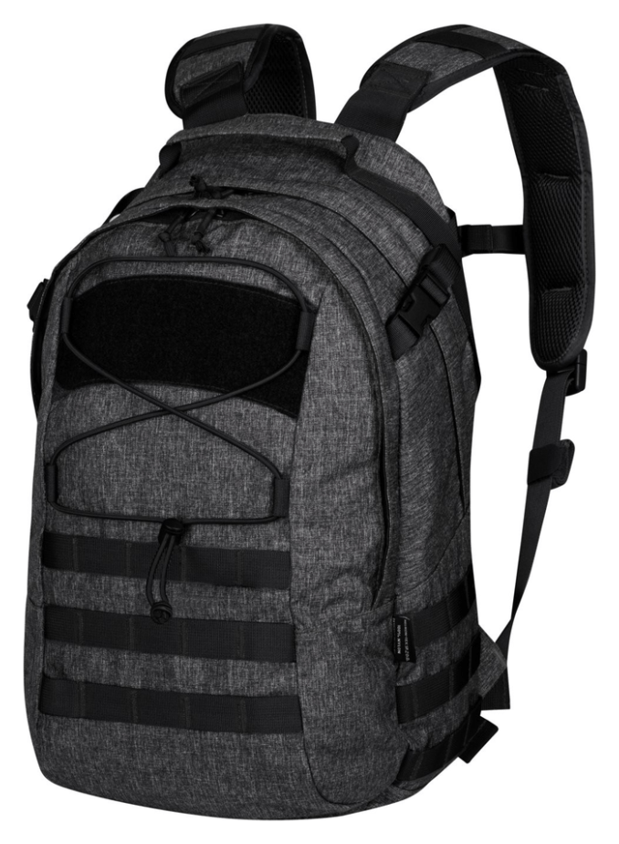 Рюкзак EDC 21л Helikon-Tex Backpack - Nylon Polyester Blend - Melange Black-Grey, FNR_PL-EDC-NP-M1
