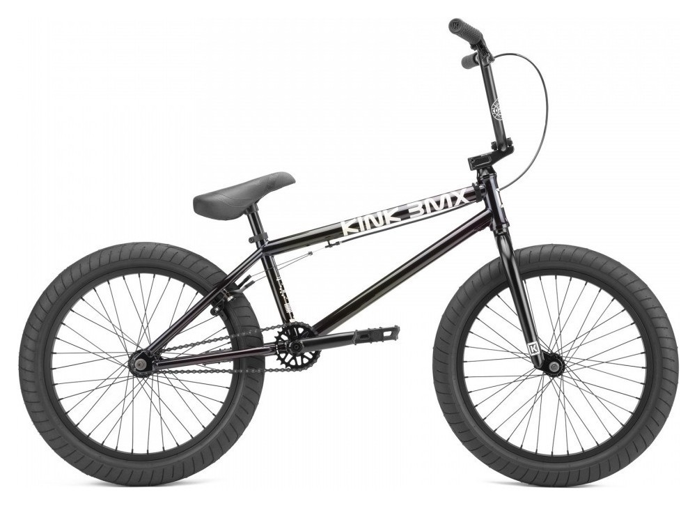 Велосипед KINK BMX Launch 2022 чорний, VELD_K420BLK22