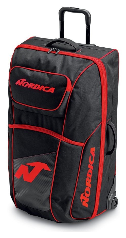 Сумка дорожная на колесиках Nordica RACE DUFFLE ROLLER 96 L Black/red (0N3019), RCH_19413