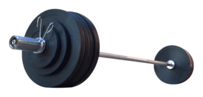 Гумова штанга на 165 кг з олімпійським грифом