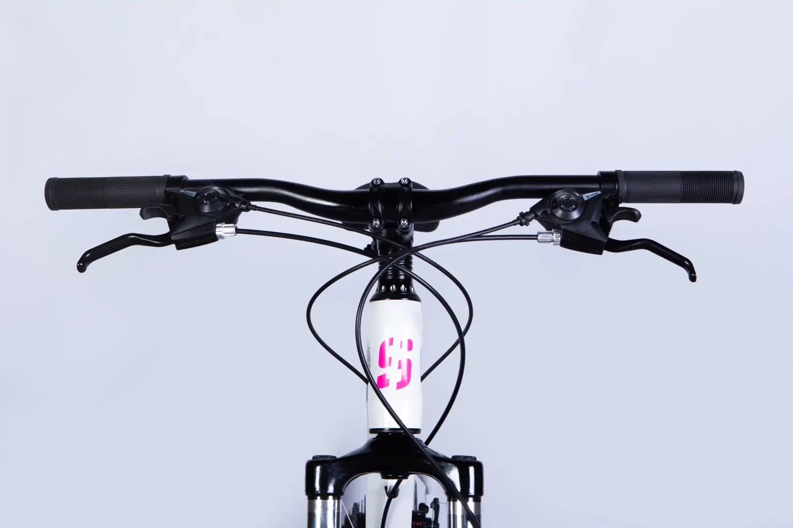 Велосипед AL 26" SPACE MERCURY DD FR рама-13" бело-розовый 2026, OPS-SP-26-085