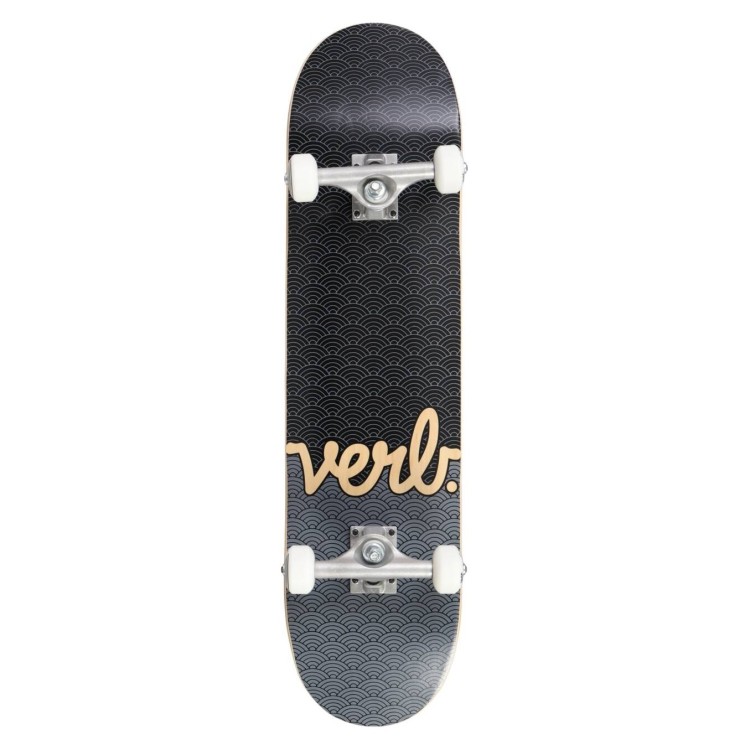 Verb Скейтборд Waves Complete Skateboard 8" - Black/Charcoal, FRD.047354