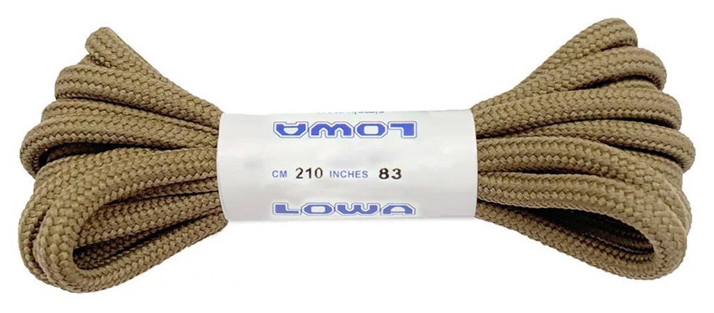 LOWA шнурки Zephyr 210 cm coyote, 830501-0731