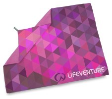Lifeventure полотенце Soft Fibre Triangle pink Giant