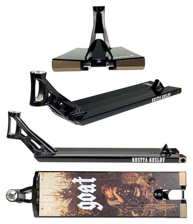 Дека AO Scooters Goat Kozlov Signature 7,0” x 22.5 - Black, FRD.046888