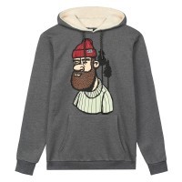 Толстовка жіноча Picture Organic Mopsa Plush Hoody dark grey melange