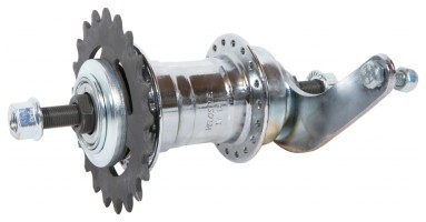 Втулка задняя ST тормозная 36H 14G 21T на гайках VELOSTEEL (Чехия)