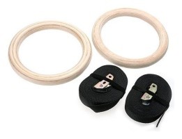 Кільця для кроссфіта EasyFit дерев'яні