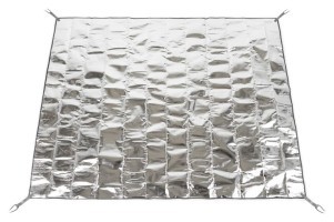 Килимок багатофункціональний кемпінговий термоізоляційний PE Naturehike NH20FCD03 з алюмінієвою плівкою, 160x200