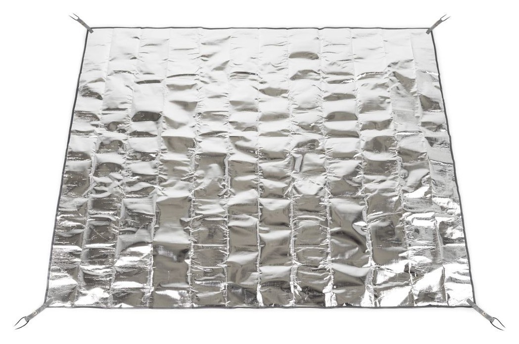 Килимок багатофункціональний кемпінговий термоізоляційний PE Naturehike NH20FCD03 з алюмінієвою плівкою, 160x200, FNR_6927595746776