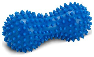 Массажный мячик EasyFit Goober с шипами синий