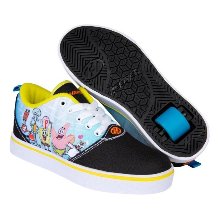Роликові кросівки Heelys X SpongeBob Pro 20 Prints HES10489 Black Yellow Orange Blue, 2340102