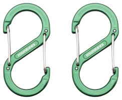 Munkees 3276 карабин Forged S 6 mm x 60 mm (пара) grass green
