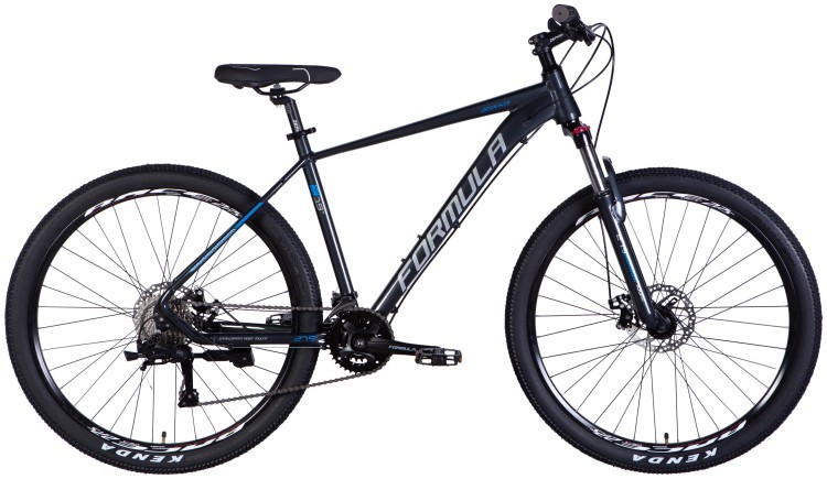 Велосипед AL 27,5" Formula ZEPHYR 3.0 DD CS рама-19" темно-сiрий 2025, OPS-FR-27,5-008