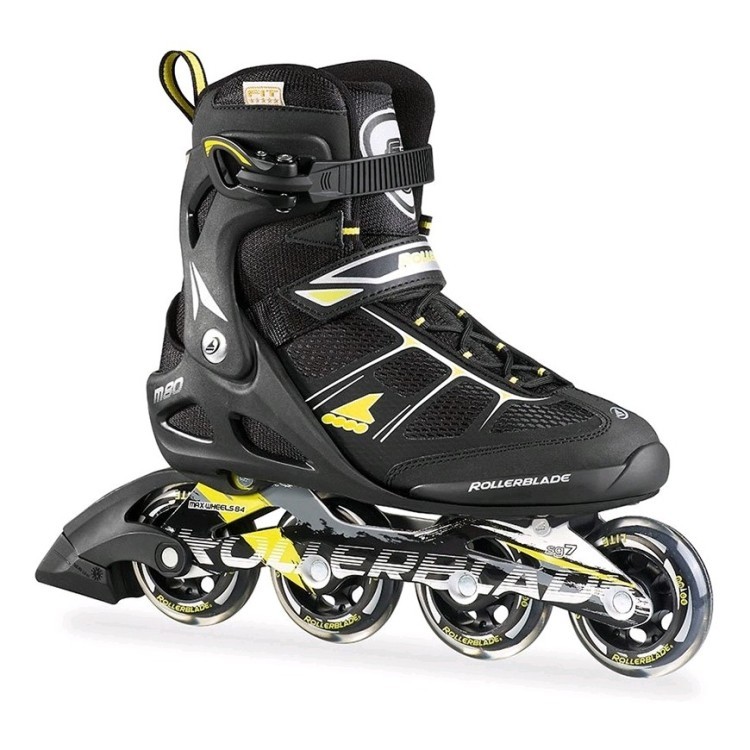 Ролики Rollerblade Macroblade 80 W 2024 Black Gold, 7812332