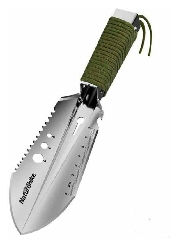 Лопата багатофункціональна  Naturehike NH20GJ001, паракорд / нержавіюча сталь, FNR_6927595744666