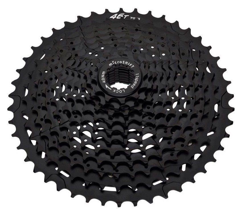 Кассета для велосипеда MicroSHIFT XLE 11 11SPD 11-46T Black (CS-H113 11-46), RCH_19838