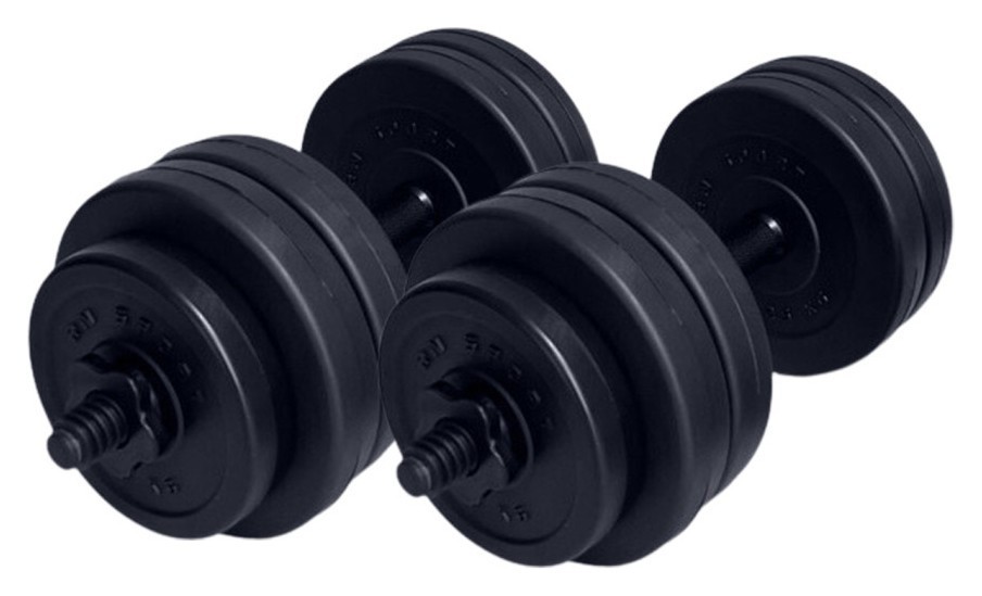 Две разборные гантели RN 13 кг с покрытием ABS + Эспандер в подарок., RNS_BD-13